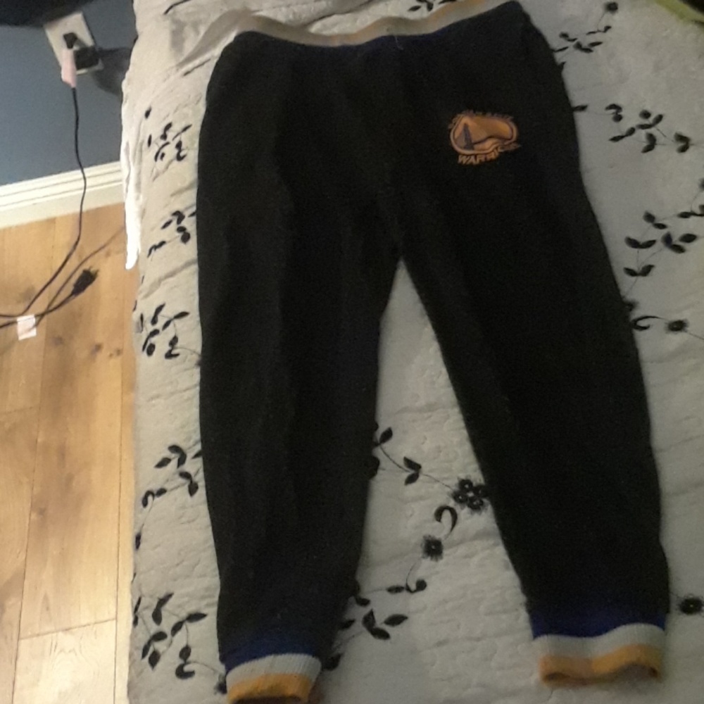 Golden State warriors sweat pants