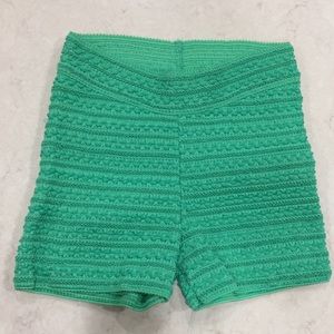 Crochet Mini Shorts