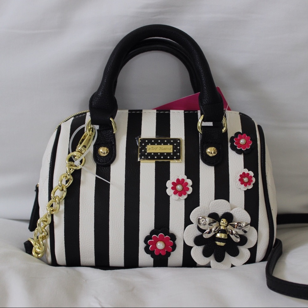 Betsey Johnson Mini Satchel Crossbody