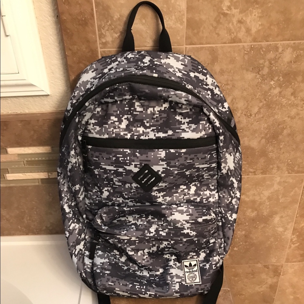 Unisex Adidas Camouflage Backpack