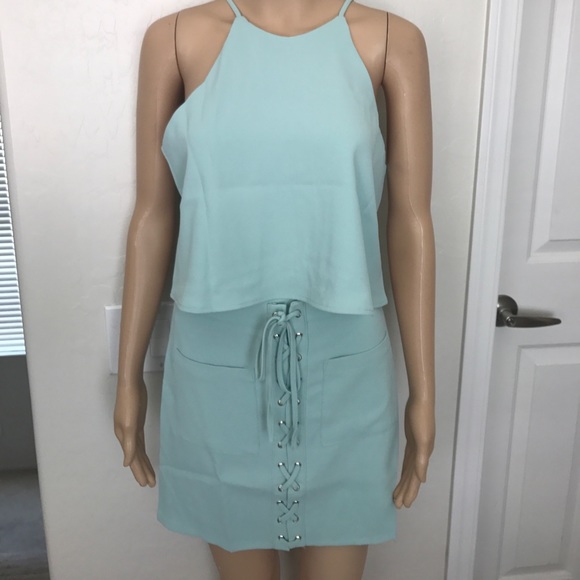 ✨✨Mint Top and Skirt set - Picture 7 of 8