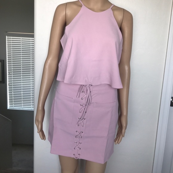 ✨✨✨Dusty pink Top and skirt set - Picture 3 of 8