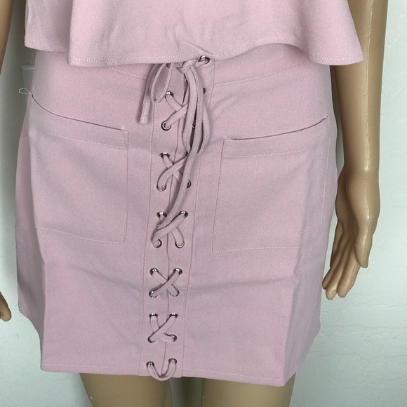 ✨✨✨Dusty pink Top and skirt set - Picture 6 of 8