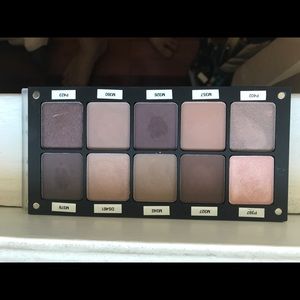 Inglot Eyeshadows w/ palette- Best of Inglot neutr