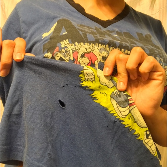 Asking Alexandria soccer tee - Picture 4 of 4