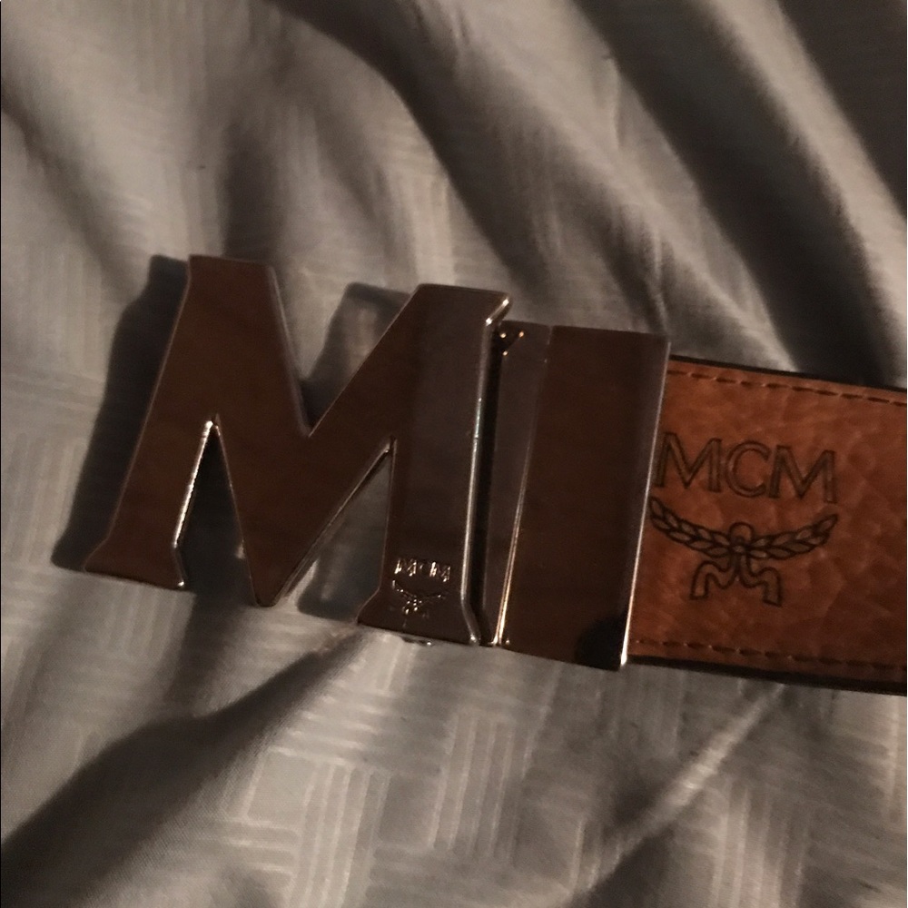 Mcm belt Men's