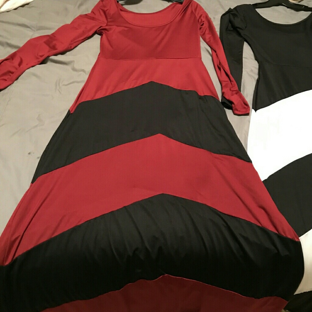 2 maxi dresses