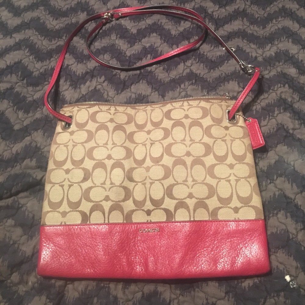 Cleaning out closet making room for baby clothes