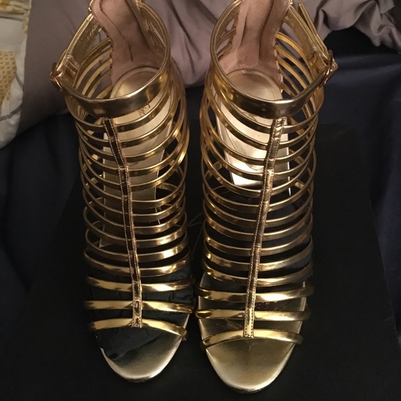 Authentic Mirrored Peep Cage Bootie - Picture 3 of 4