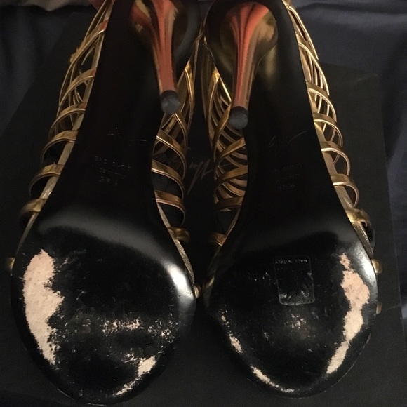 Authentic Mirrored Peep Cage Bootie - Picture 4 of 4