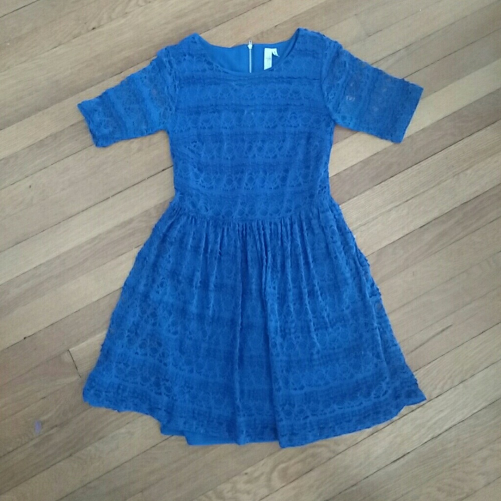 Super cute Blue lace dress