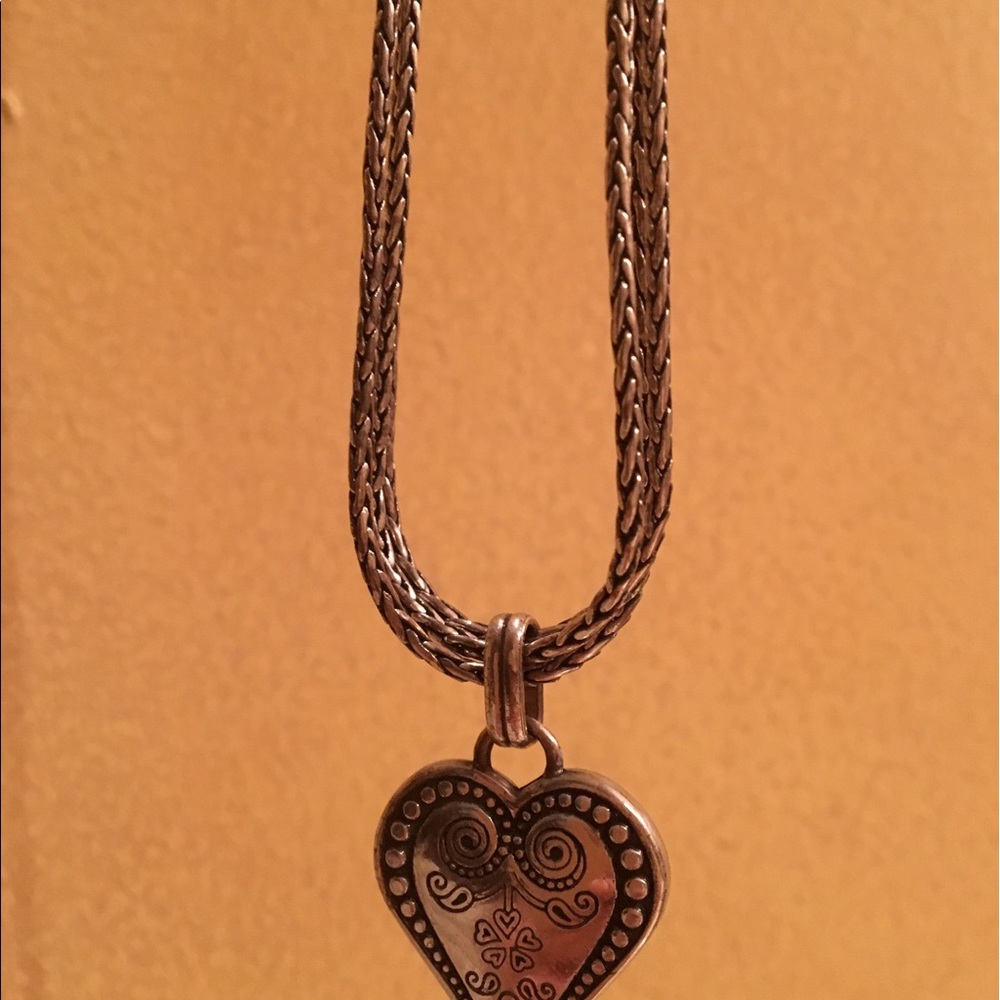 Like new Brighton heart necklace