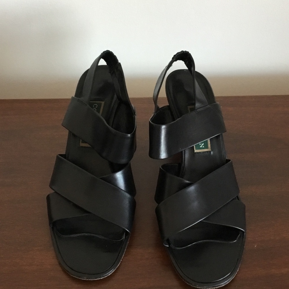 Cole Haan stacked heel sandal