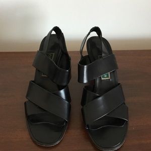 Cole Haan stacked heel sandal