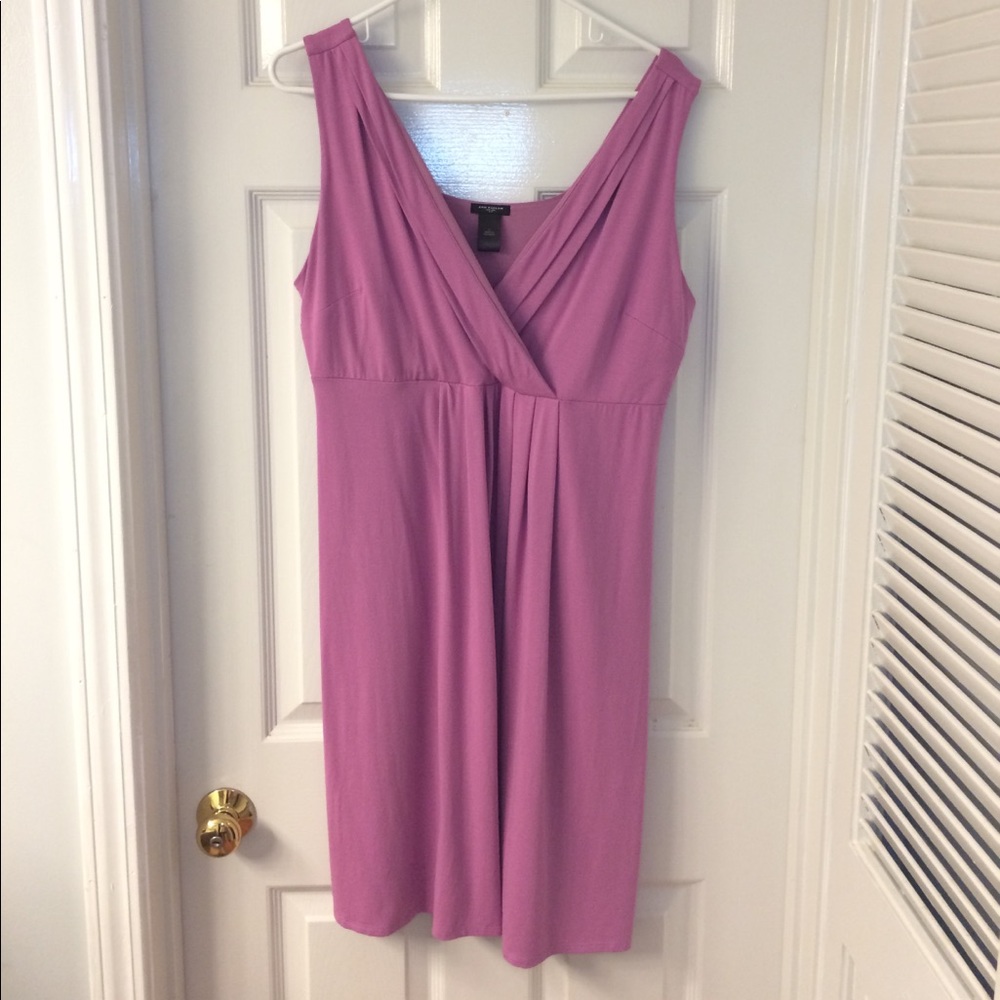 Mauve Ann Taylor Dress Sleeveless