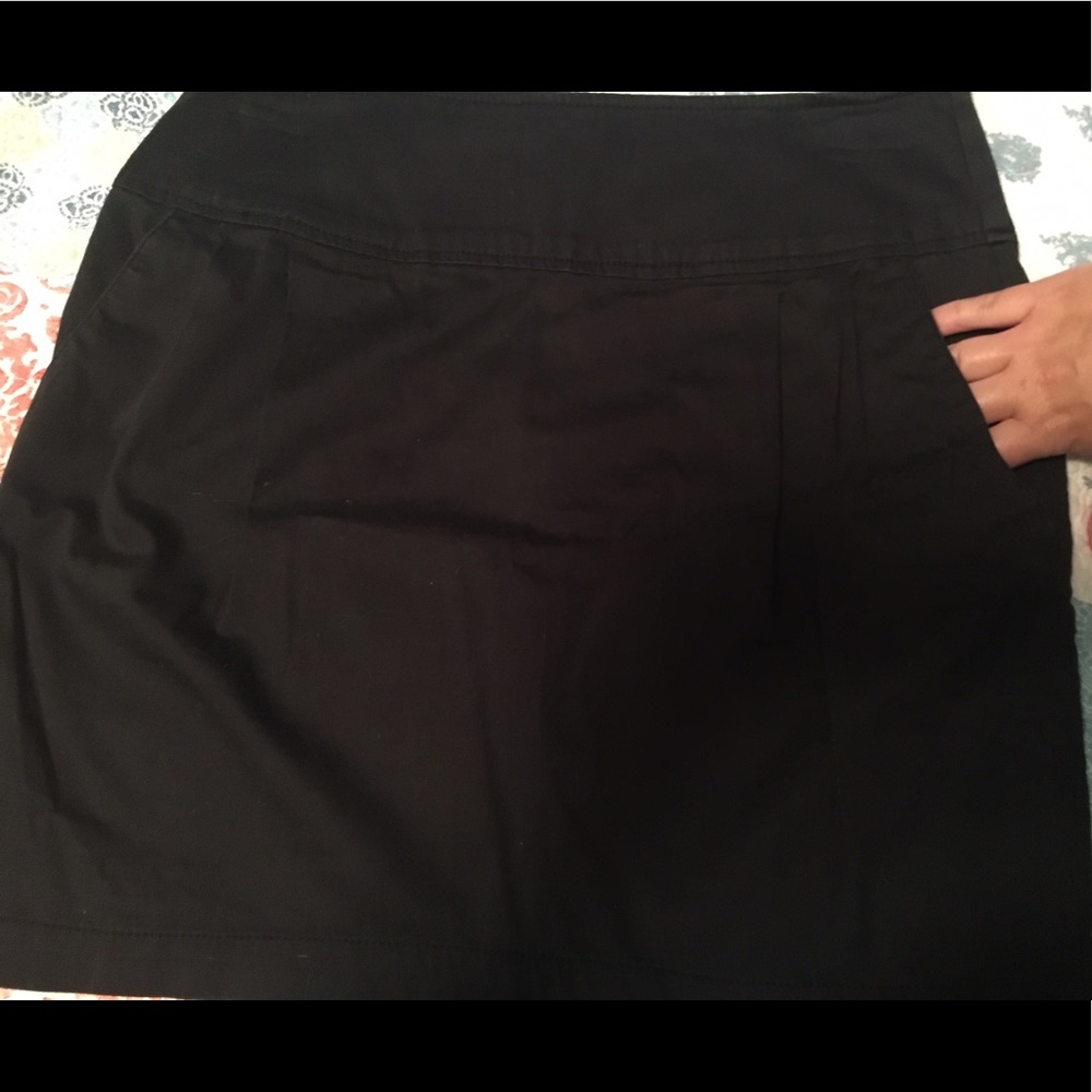 Black Roxy High Waisted Skirt - Picture 4 of 5