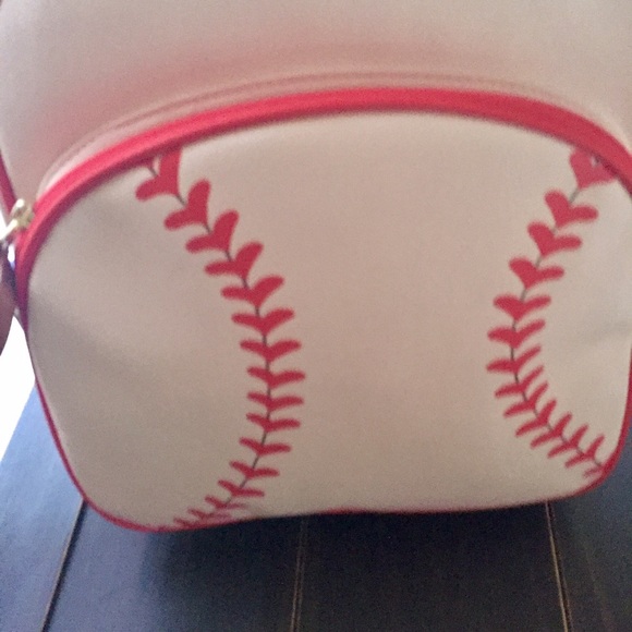 Betsey Johnson Bags Betsey Johnson Homerun Baseball Backpack Hearts Poshmark