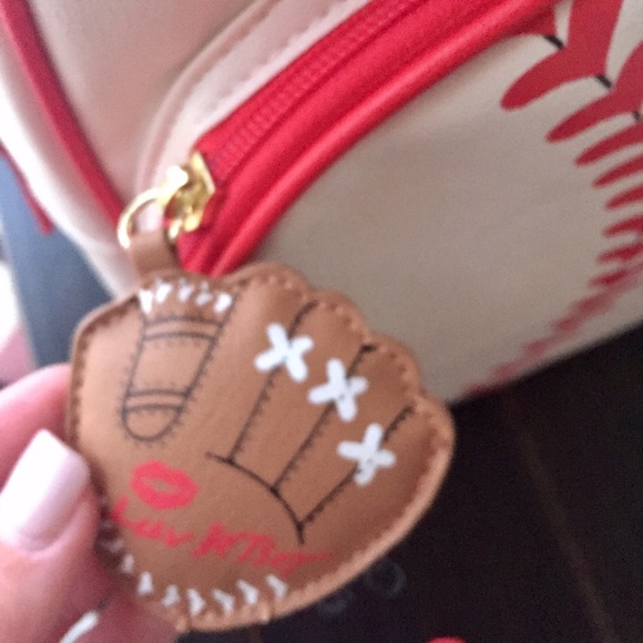 Betsey Johnson Bags Betsey Johnson Homerun Baseball Backpack Hearts
