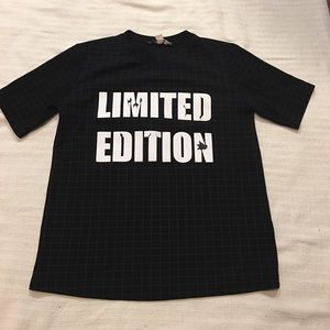 Black Limited Edition Crew-neck shirt