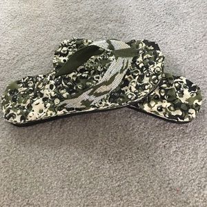 Camo Flip Flops
