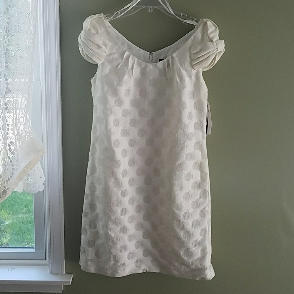 Chetta B off white dress