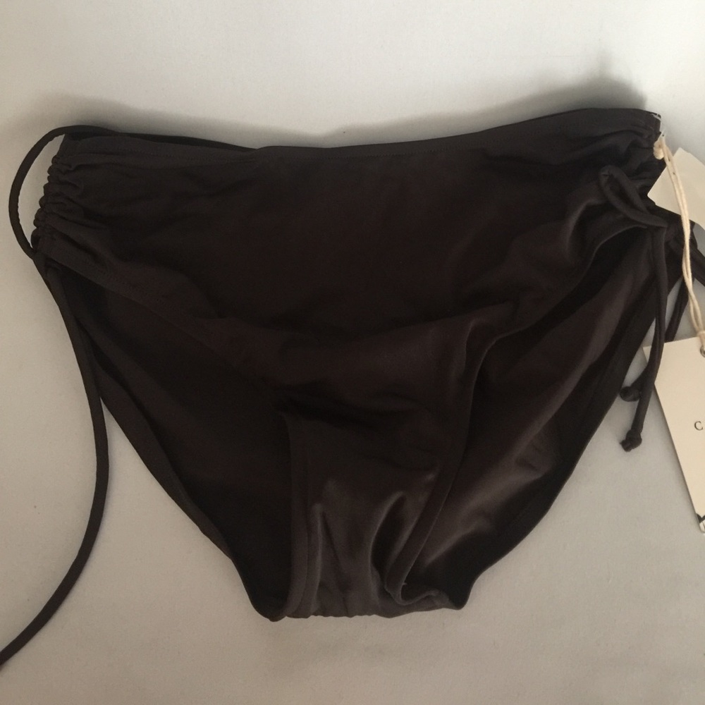 Caribbean Joe Brown Bikini Bottoms Size 16