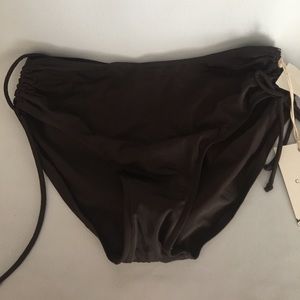 Caribbean Joe Brown Bikini Bottoms Size 16