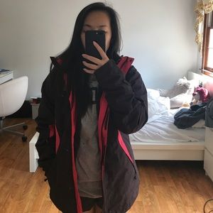 the north face 2-piece winter coat (S)