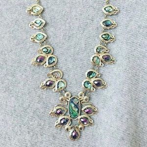 Kendra Scott Tedi Necklace in Abalon Shell