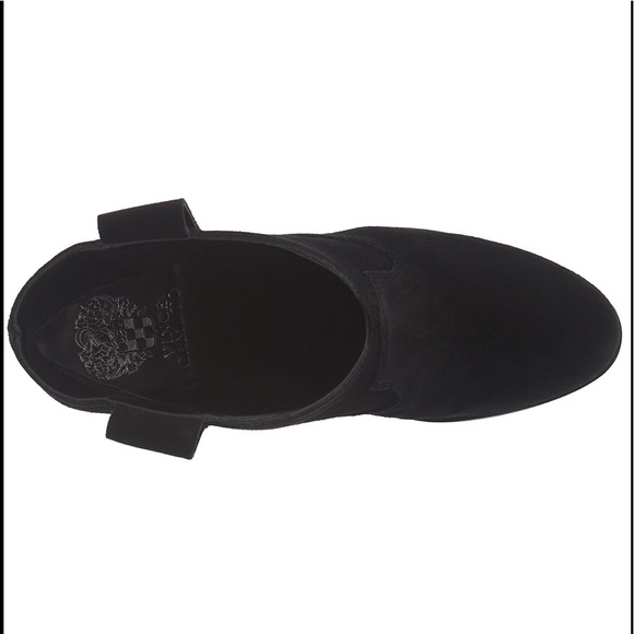 HP🎉 Vince Camuto black suede cowgirl ankle bootie - Picture 7 of 8
