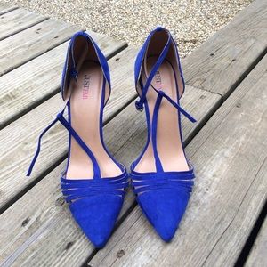 Just Fab Gabriella heels Blue size 10