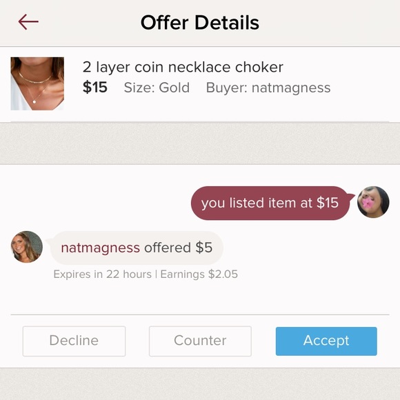 2 layer coin necklace choker - Picture 8 of 8