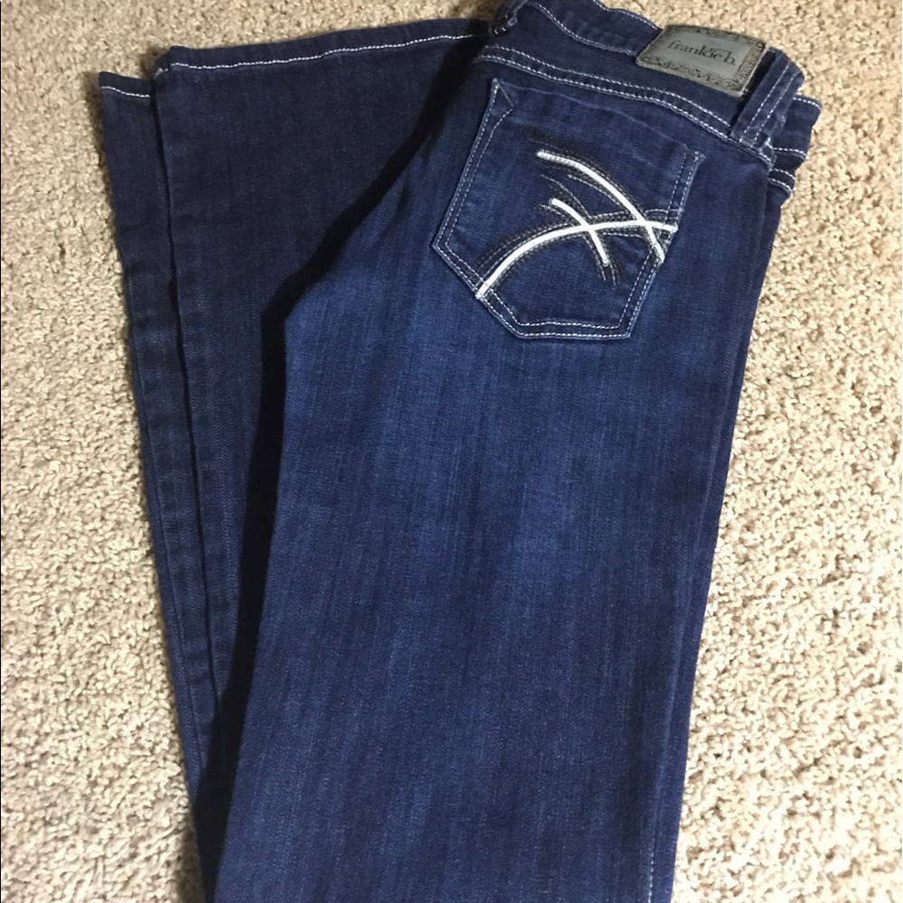 Frankie B.boot cut jeans, size 28