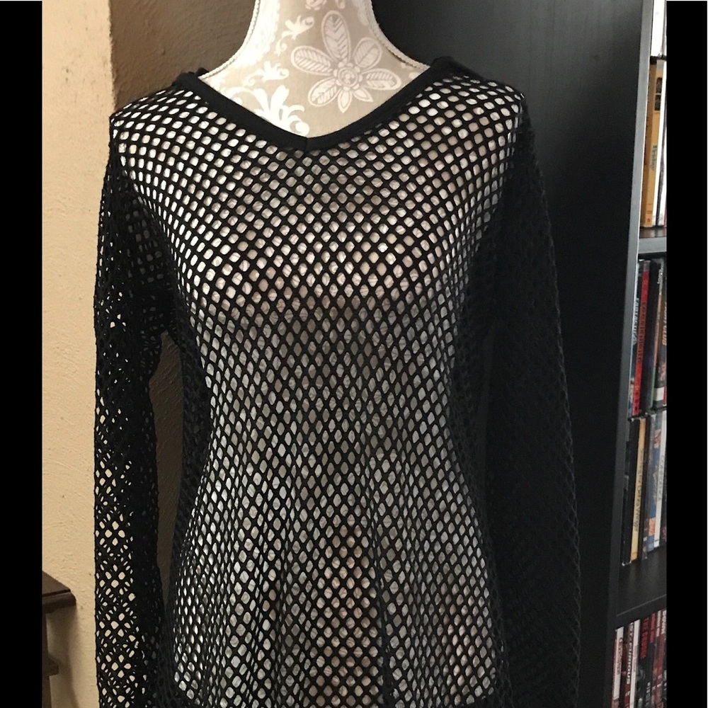 Black Swimsuit Cover Up
