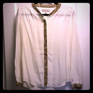Banana Republic Silk Blouse. Worn 1 time.