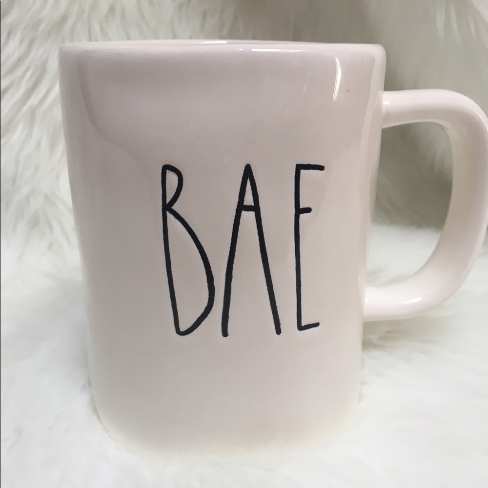 Rae Dunn BAE Coffee Mug NEW Boo love