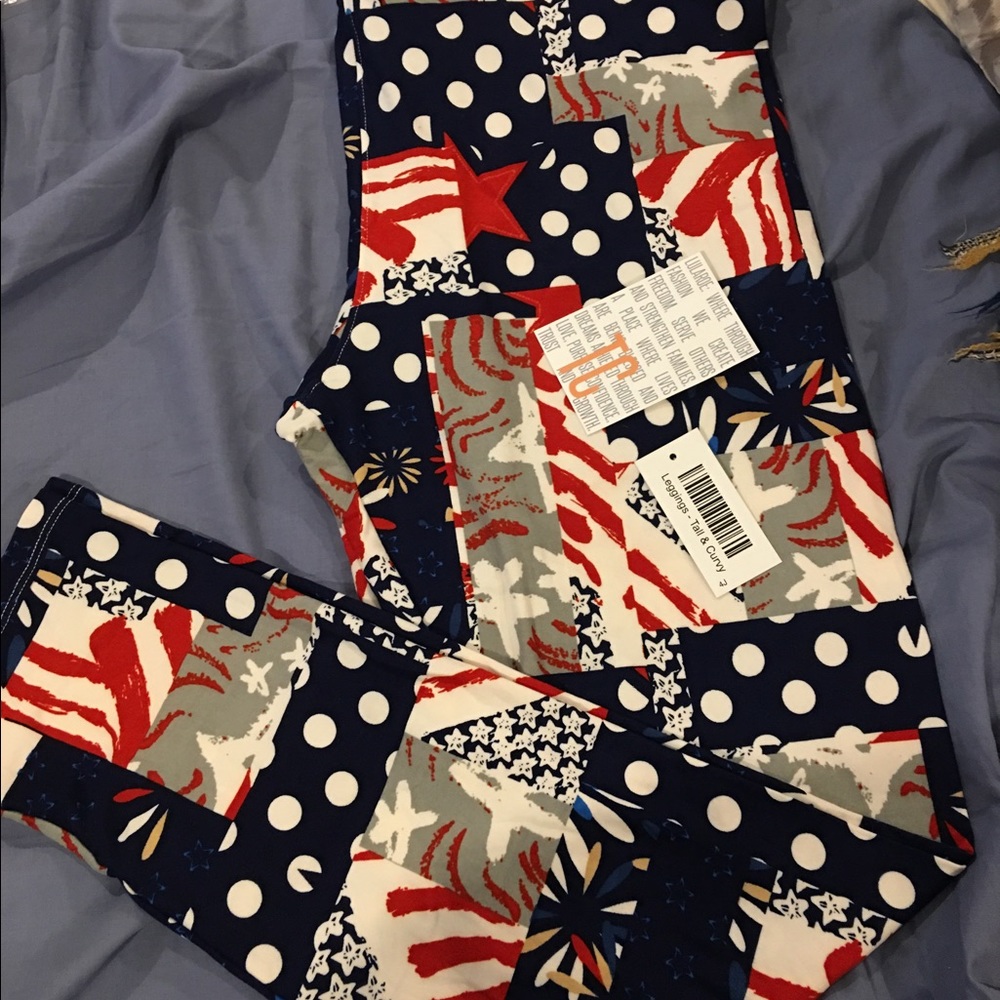 Americana TC lularoe leggings