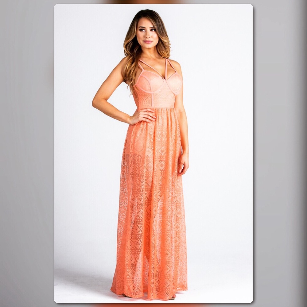 Ms GA Peach Playsuit