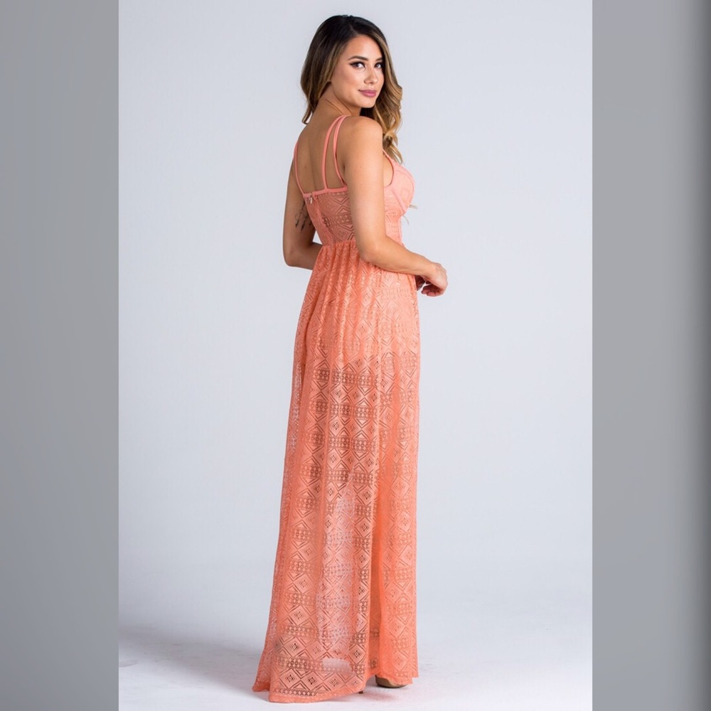 Ms GA Peach Playsuit - Picture 6 of 8
