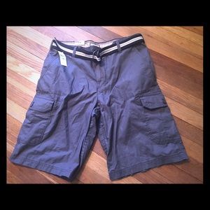 Sale! Men's Izod Belted Cargo Shorts