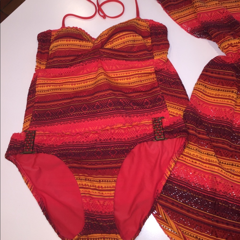 Becca Swimsuit/matching Cover!Only worn once