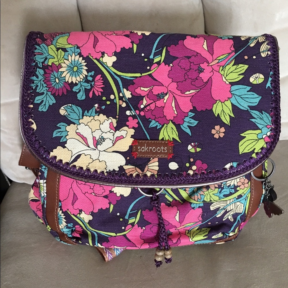 Sakroots backpack purse EUC