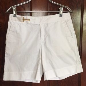 Ralph Lauren white shorts
