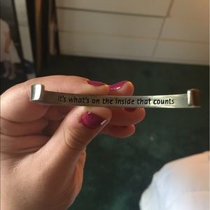 Silver bangle