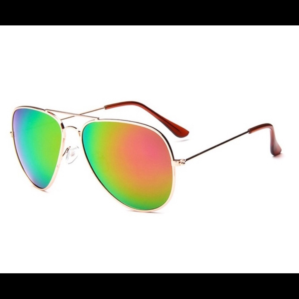 😎Pink and Gold Polarized Shades😎