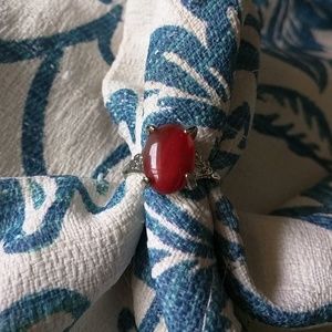 NOWT 💍 Sz 8 Red Fire