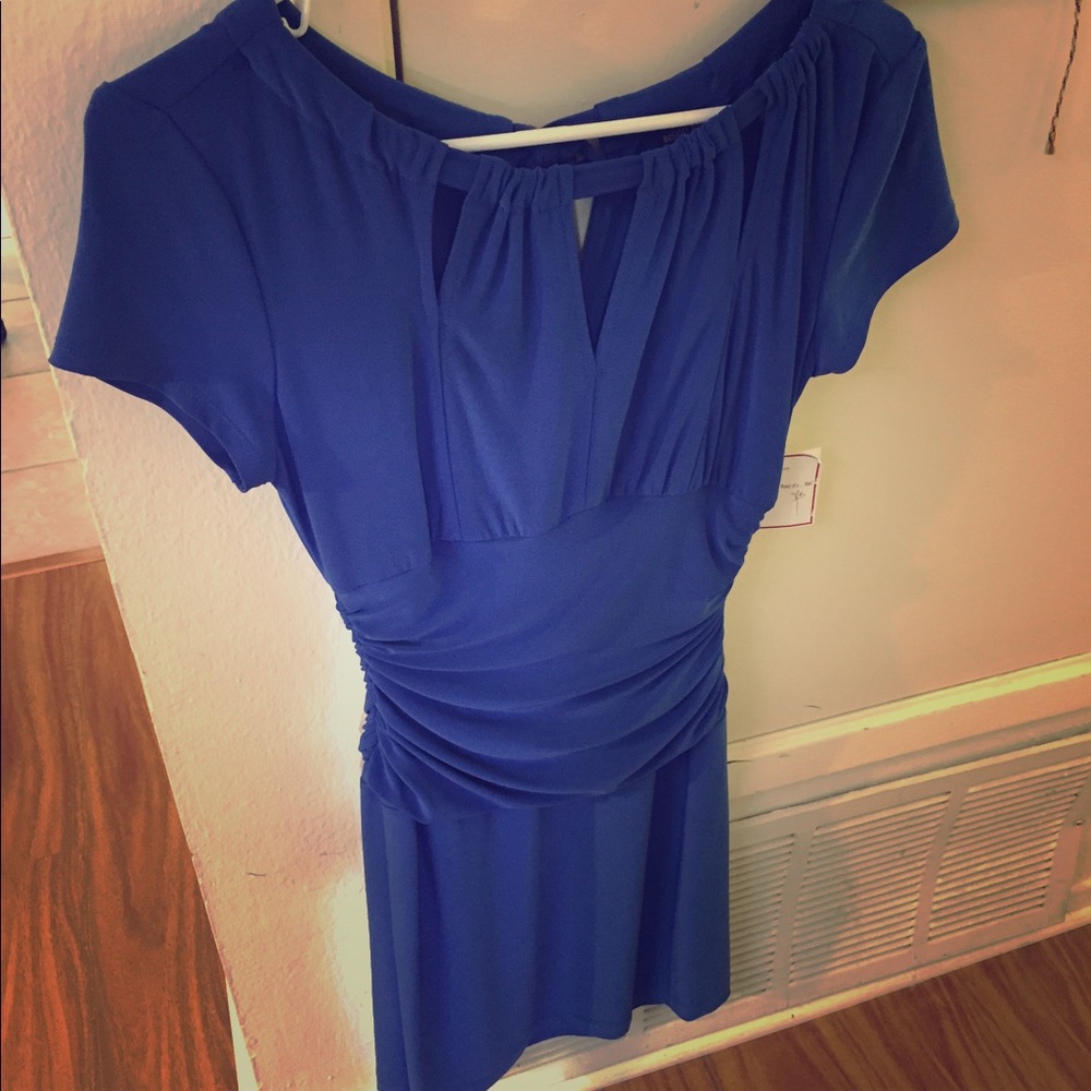 Royal blue Bisou Bisou dress