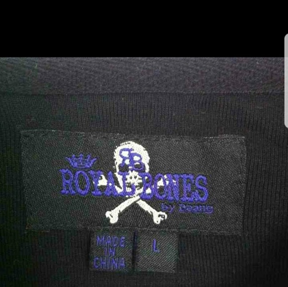 Royal bones mesh zip up hoodie hot topic - Picture 2 of 3