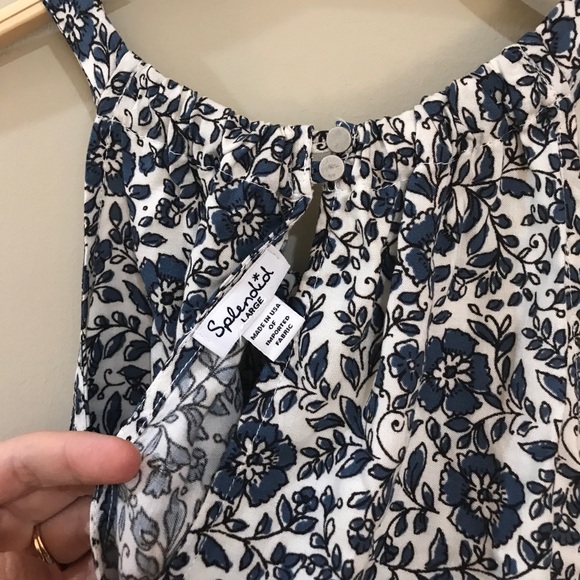 Splendid L Sleeveless Blouse - Picture 7 of 8
