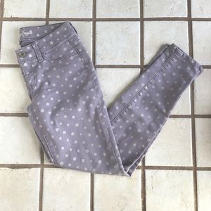 American Eagle Polka-Dot Jeggings